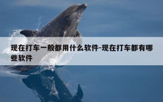 现在打车一般都用什么软件-现在打车都有哪些软件