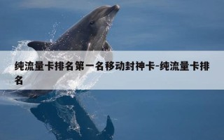 纯流量卡排名第一名移动封神卡-纯流量卡排名