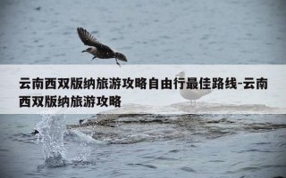 云南西双版纳旅游攻略自由行最佳路线-云南西双版纳旅游攻略
