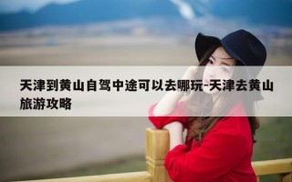 天津到黄山自驾中途可以去哪玩-天津去黄山旅游攻略