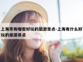 上海市有哪些好玩的旅游景点-上海有什么好玩的旅游景点