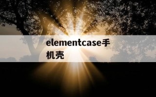 elementcase手机壳-element属于什么档次