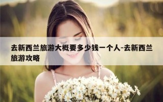 去新西兰旅游大概要多少钱一个人-去新西兰旅游攻略