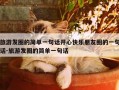 旅游发圈的简单一句话开心快乐朋友圈的一句话-旅游发圈的简单一句话