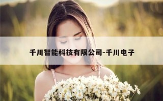 千川智能科技有限公司-千川电子