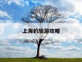上海的旅游攻略-上海3日游最佳攻略