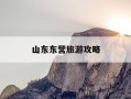 山东东营旅游攻略-山东东营旅游攻略自驾游