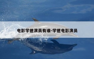 电影学爸演员有谁-学爸电影演员