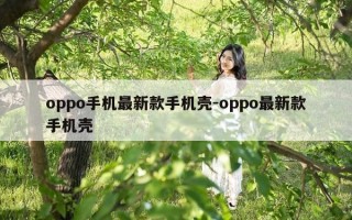 oppo手机最新款手机壳-oppo最新款手机壳