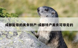 成都能带的美食特产-成都特产美食可带走的