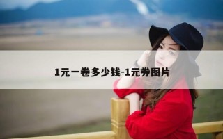 1元一卷多少钱-1元券图片