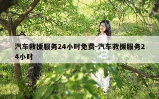 汽车救援服务24小时免费-汽车救援服务24小时