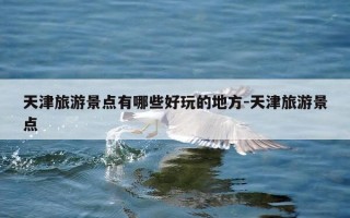 天津旅游景点有哪些好玩的地方-天津旅游景点