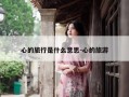 心的旅行是什么意思-心的旅游
