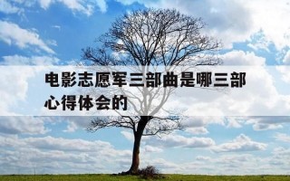电影志愿军三部曲是哪三部心得体会的-电影志愿军战役