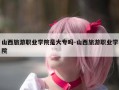 山西旅游职业学院是大专吗-山西旅游职业学院