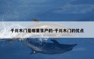 千川木门是哪里生产的-千川木门的优点