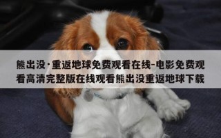 熊出没·重返地球免费观看在线-电影免费观看高清完整版在线观看熊出没重返地球下载