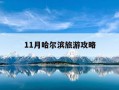 11月哈尔滨旅游攻略-11月去哈尔滨旅游攻略