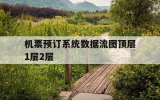 机票预订系统数据流图顶层1层2层-机票预订系统层次图