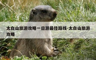 太白山旅游攻略一日游最佳路线-太白山旅游攻略