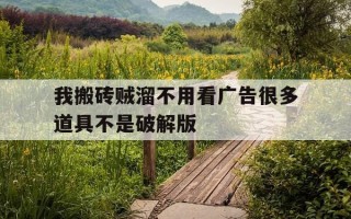 我搬砖贼溜不用看广告很多道具不是破解版-