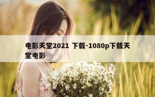 电影天堂2021 下载-1080p下载天堂电影