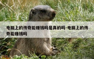 电脑上的传奇能赚钱吗是真的吗-电脑上的传奇能赚钱吗