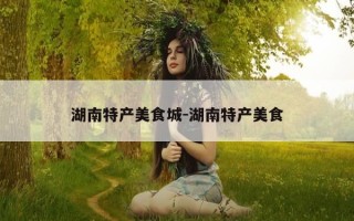 湖南特产美食城-湖南特产美食