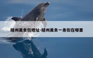 随州美食街地址-随州美食一条街在哪里