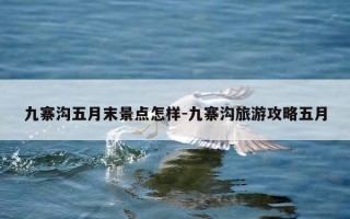 九寨沟五月末景点怎样-九寨沟旅游攻略五月