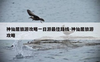 神仙居旅游攻略一日游最佳路线-神仙居旅游攻略