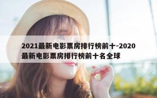 2021最新电影票房排行榜前十-2020最新电影票房排行榜前十名全球