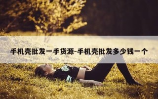 手机壳批发一手货源-手机壳批发多少钱一个