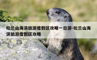 松兰山海滨旅游度假区攻略一日游-松兰山海滨旅游度假区攻略