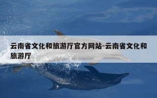云南省文化和旅游厅官方网站-云南省文化和旅游厅