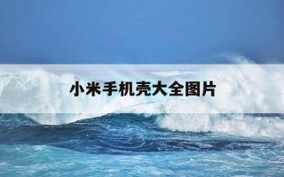 小米手机壳大全图片-小米手机手机壳图片