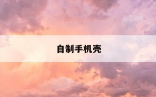 自制手机壳-自制手机壳最简单