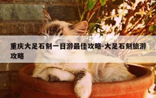 重庆大足石刻一日游最佳攻略-大足石刻旅游攻略