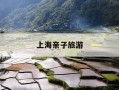 上海亲子旅游-上海亲子旅游文案