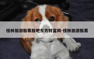 桂林旅游股票股吧东方财富网-桂林旅游股票