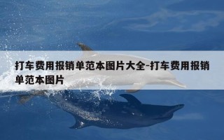 打车费用报销单范本图片大全-打车费用报销单范本图片
