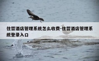 住哲酒店管理系统怎么收费-住哲酒店管理系统登录入口