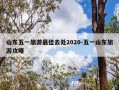 山东五一旅游最佳去处2020-五一山东旅游攻略