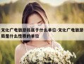 文化广电旅游局属于什么单位-文化广电旅游局是什么性质的单位