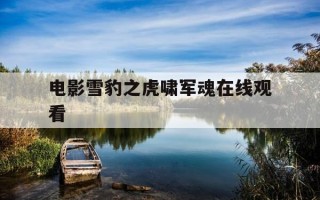 电影雪豹之虎啸军魂在线观看-电影雪豹之虎啸军魂在线完整观看