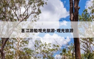 邕江游船观光旅游-观光旅游