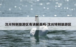 汶川特别旅游区有讲解员吗-汶川特别旅游区