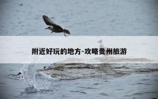 附近好玩的地方-攻略贵州旅游