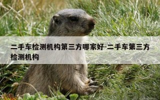 二手车检测机构第三方哪家好-二手车第三方检测机构